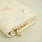 Louis Vuitton Wallet Monogram Empreinte Portefeuille Clair Dream Beige — view 5