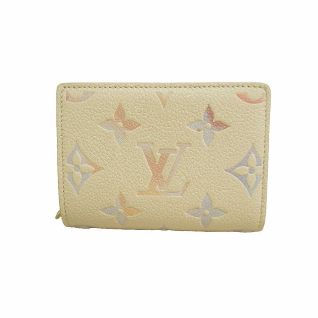 Louis Vuitton Wallet Monogram Empreinte Portefeuille Clair Dream Beige
