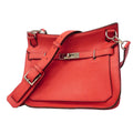 Hermes Shoulder Bag Gipsiere 28 Taurillon Clemence Bougainvillea Silver