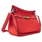 Hermes Shoulder Bag Gipsiere 28 Taurillon Clemence Bougainvillea Silver — view 2