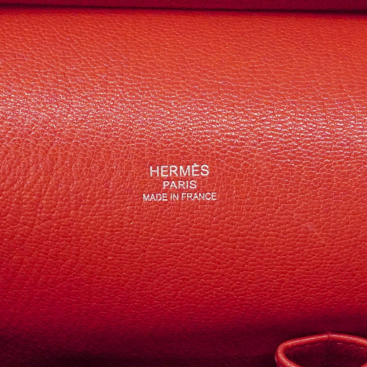 Hermes Shoulder Bag Gipsiere 28 Taurillon Clemence Bougainvillea Silver — view 5