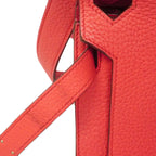 Hermes Shoulder Bag Gipsiere 28 Taurillon Clemence Bougainvillea Silver — view 9