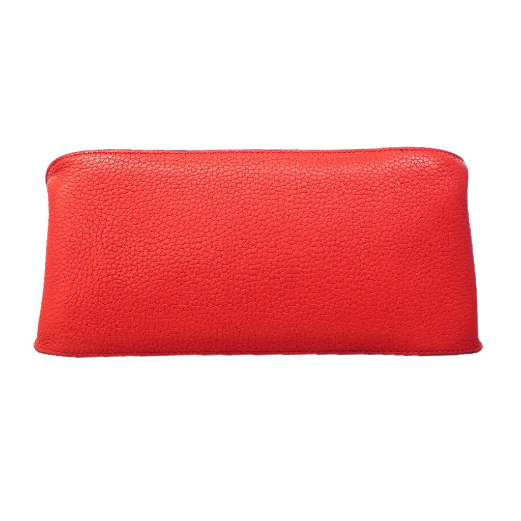 Hermes Shoulder Bag Gipsiere 28 Taurillon Clemence Bougainvillea Silver — view 3