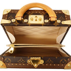 Louis Vuitton Handbag Monogram Petite Valise Brown 2-Way — view 4