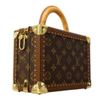 Louis Vuitton Handbag Monogram Petite Valise Brown 2-Way — view 2