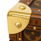 Louis Vuitton Handbag Monogram Petite Valise Brown 2-Way — view 9