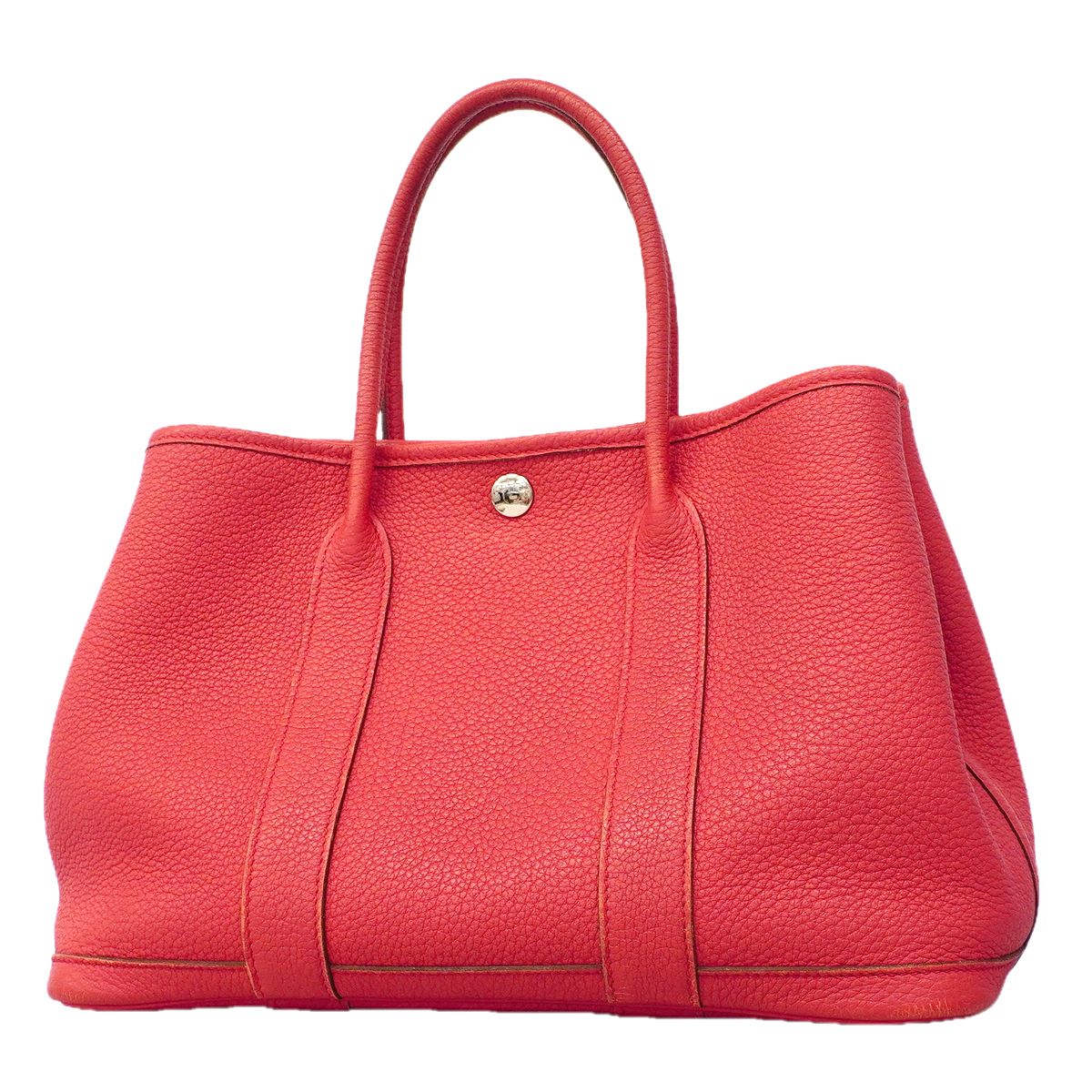 Hermes Tote Garden Party TPM Negonda Bougainvillea Silver
