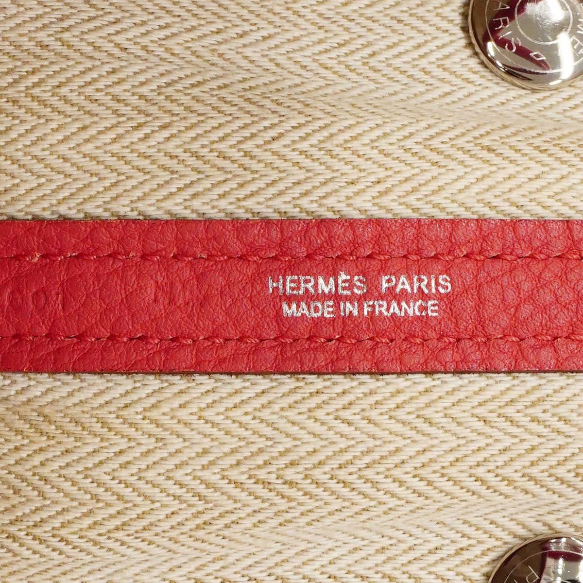 Hermes Tote Garden Party TPM Negonda Bougainvillea Silver — view 5