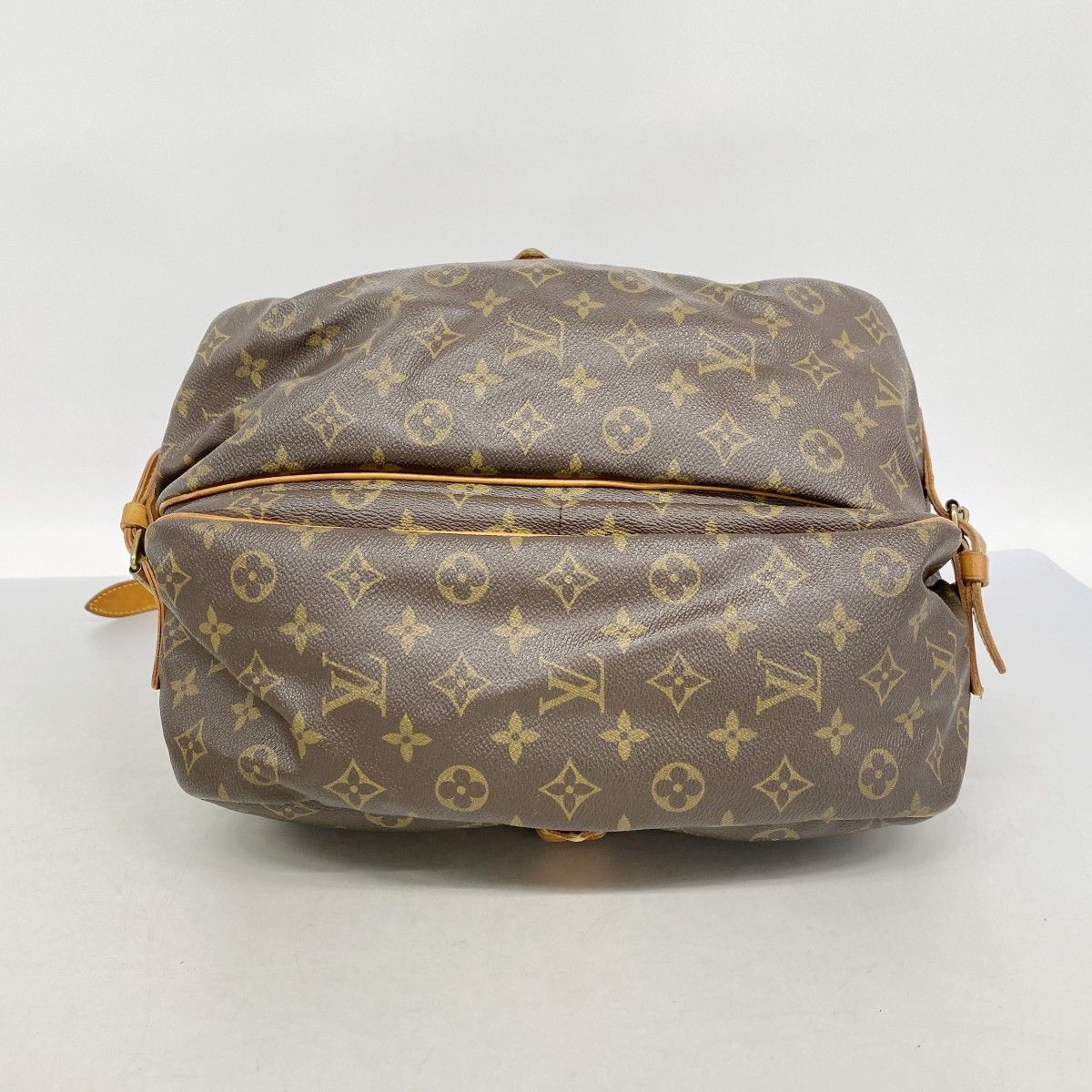 Louis Vuitton Shoulder Bag Monogram Saumur 35 Brown — view 3
