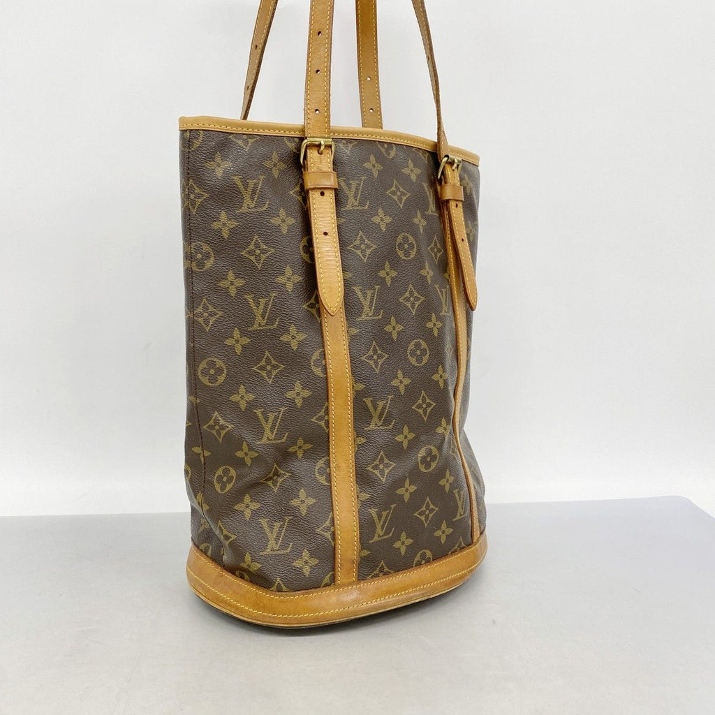 Louis Vuitton Tote Monogram Bucket GM Brown — view 2