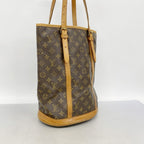 Louis Vuitton Tote Monogram Bucket GM Brown — view 2