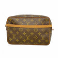 Louis Vuitton Clutch Monogram Compiegne 23 Brown