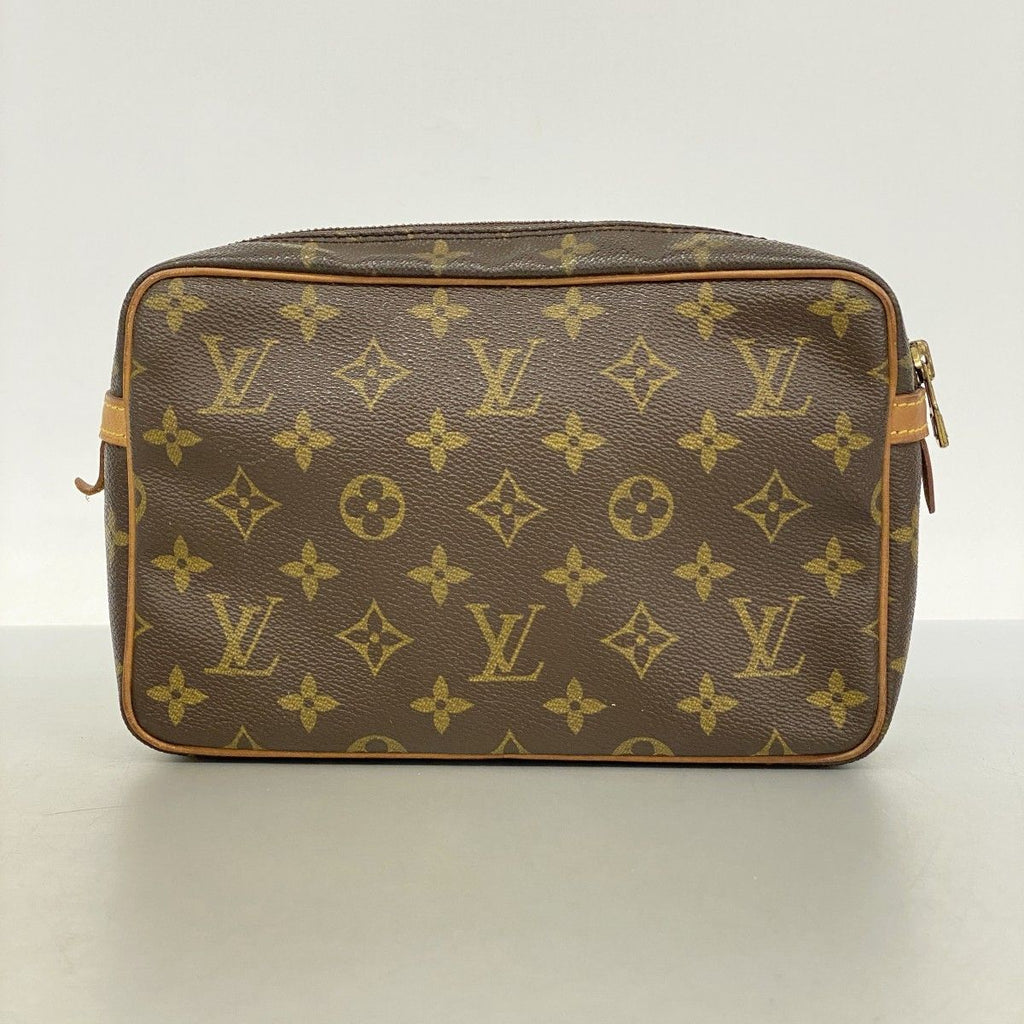 Louis Vuitton Clutch Monogram Compiegne 23 Brown — view 9