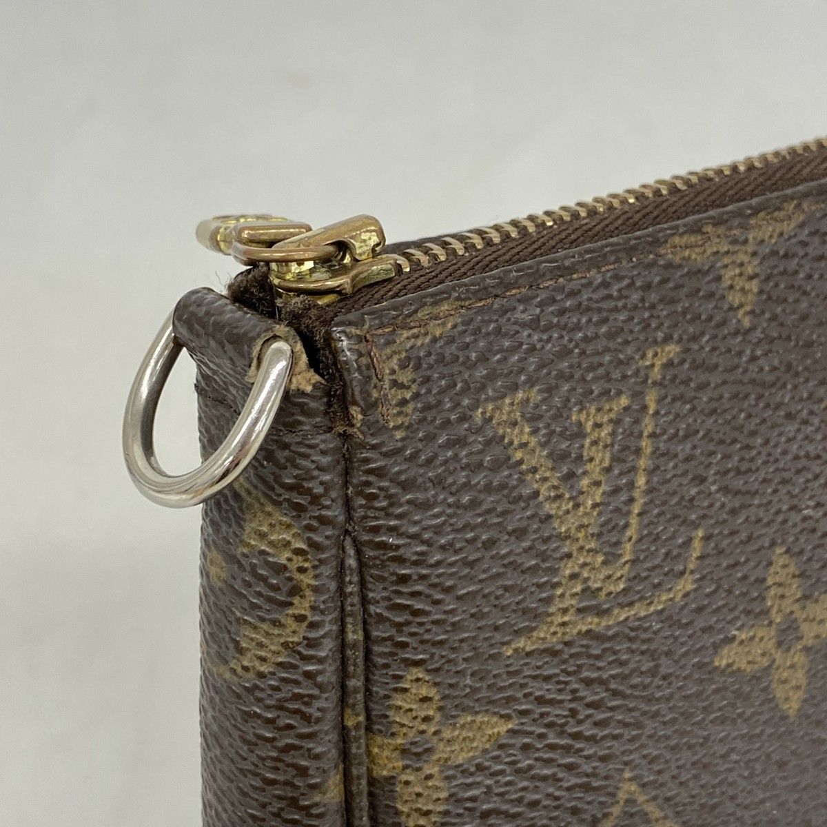 Louis Vuitton Pouch Monogram Pochette Brown — view 6