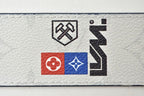 Louis Vuitton Belt Reversible Ceinture LV Initial 90 36 Monogram Logo White — view 7
