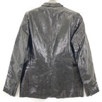 Dior Homme Black Chris Van Assche Era Leather Jacket 52 — view 2
