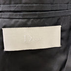 Dior Homme Black Chris Van Assche Era Leather Jacket 52 — view 4
