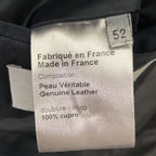 Dior Homme Black Chris Van Assche Era Leather Jacket 52 — view 5