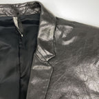 Dior Homme Black Chris Van Assche Era Leather Jacket 52 — view 8