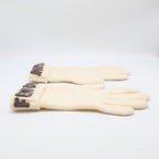 Fendi Logo Wool S Gloves