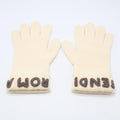Fendi Logo Wool S Gloves