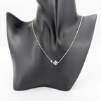 Louis Vuitton Necklace Monogram Idylle Star 18k WG 750 White Gold Diamond — view 3