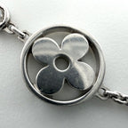 Louis Vuitton Necklace Monogram Idylle Star 18k WG 750 White Gold Diamond — view 8