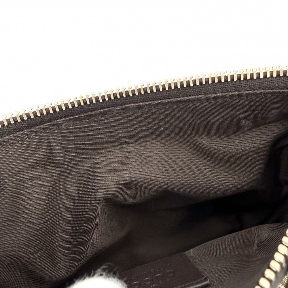 Gucci Shoulder Bag Crossbody GG Supreme Canvas Beige Brown Gold — view 9