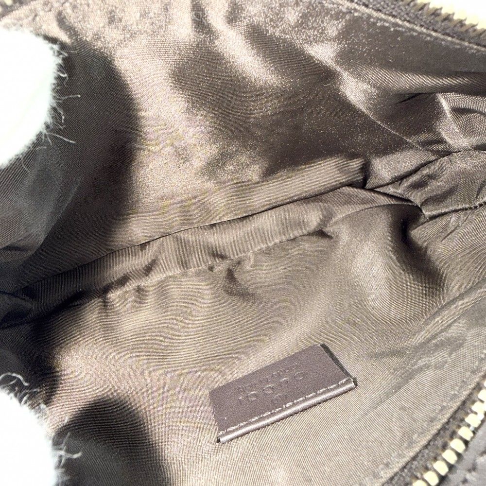 Gucci Shoulder Bag Crossbody GG Supreme Canvas Beige Brown Gold — view 4