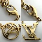 Louis Vuitton Necklace LV Iconic Pendant with Adjuster Star Rhinestone Gold — view 6