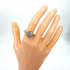 Louis Vuitton Ring LV Paris Confetti M Gray Gold — view 2
