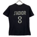 Dior Logo Crew Neck Linen Blend Short Sleeve T-Shirt XS