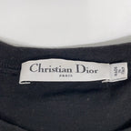 Dior Logo Crew Neck Linen Blend Short Sleeve T-Shirt XS — view 3