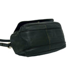 Loewe Vintage Anagram Logo Leather Shoulder Bag Pochette Crossbody Brown — view 7