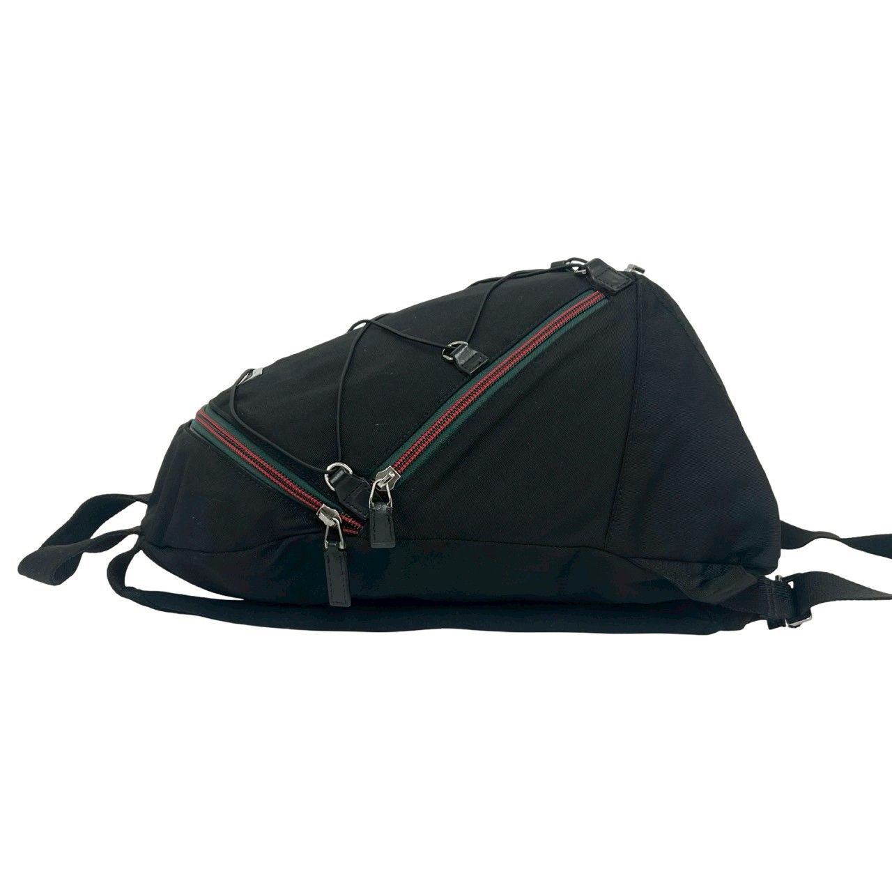 Gucci Sherry Line Logo Nylon Backpack Mini Black — view 5