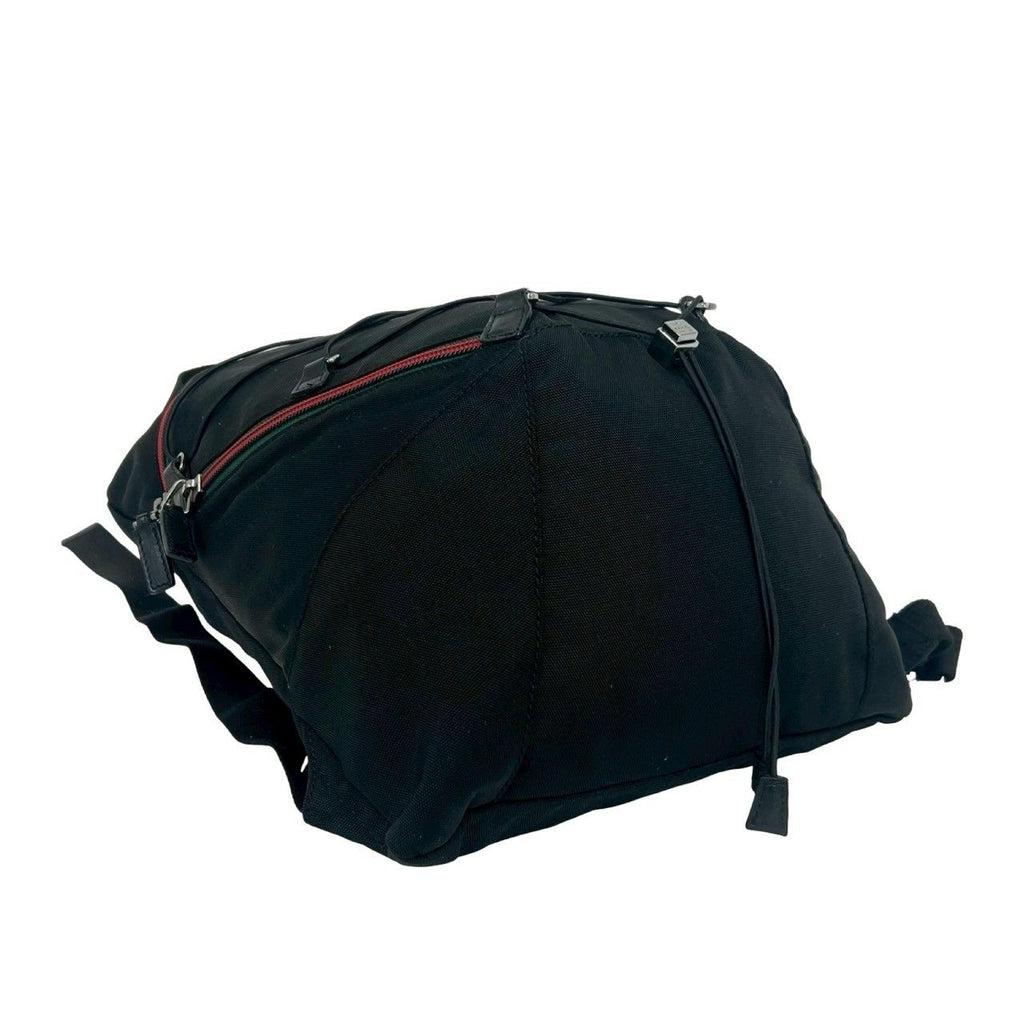 Gucci Sherry Line Logo Nylon Backpack Mini Black — view 7