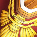 Hermes Scarf Carre 90 Stchristophe Et L'enfant Jesus Automobile Silk