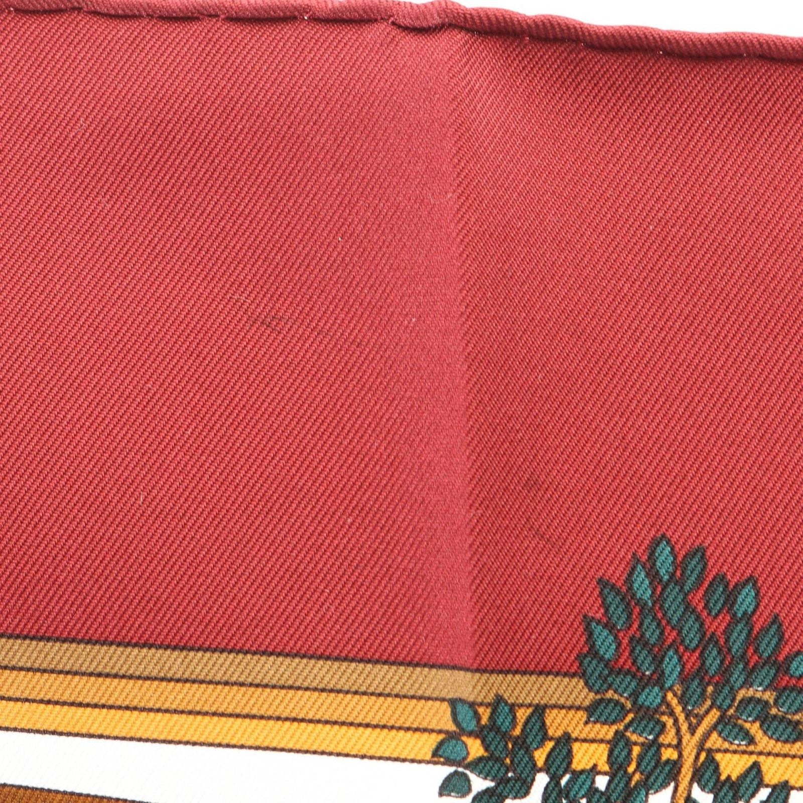 Hermes Scarf Carre 90 Stchristophe Et L'enfant Jesus Automobile Silk