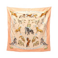 Hermes Scarf Carre 90 en Piste Silk