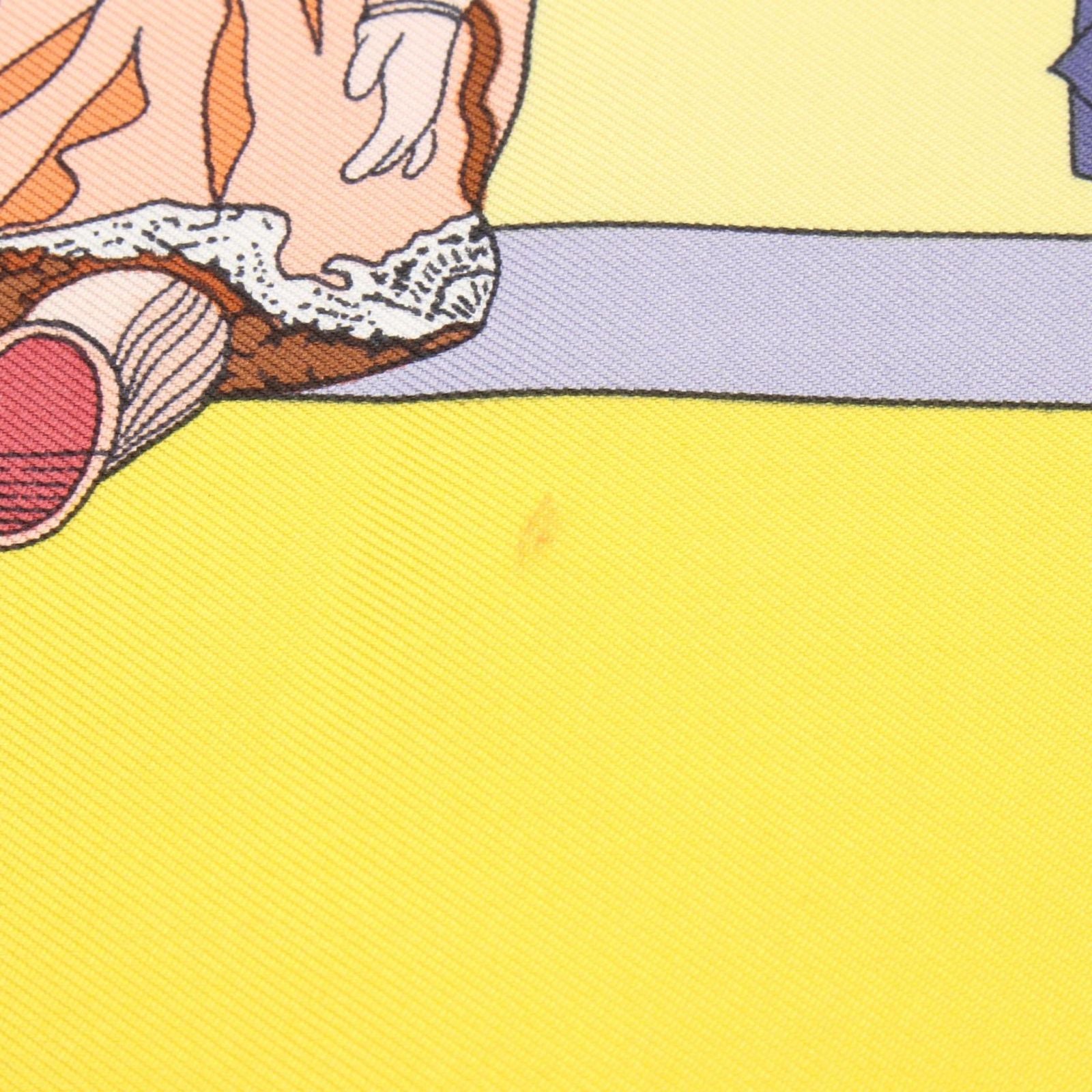Hermes Scarf Carre 90 Hello Dolly Silk — view 4