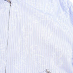 Hermes Chaine D'ancre Striped Zip Up Jacket — view 8