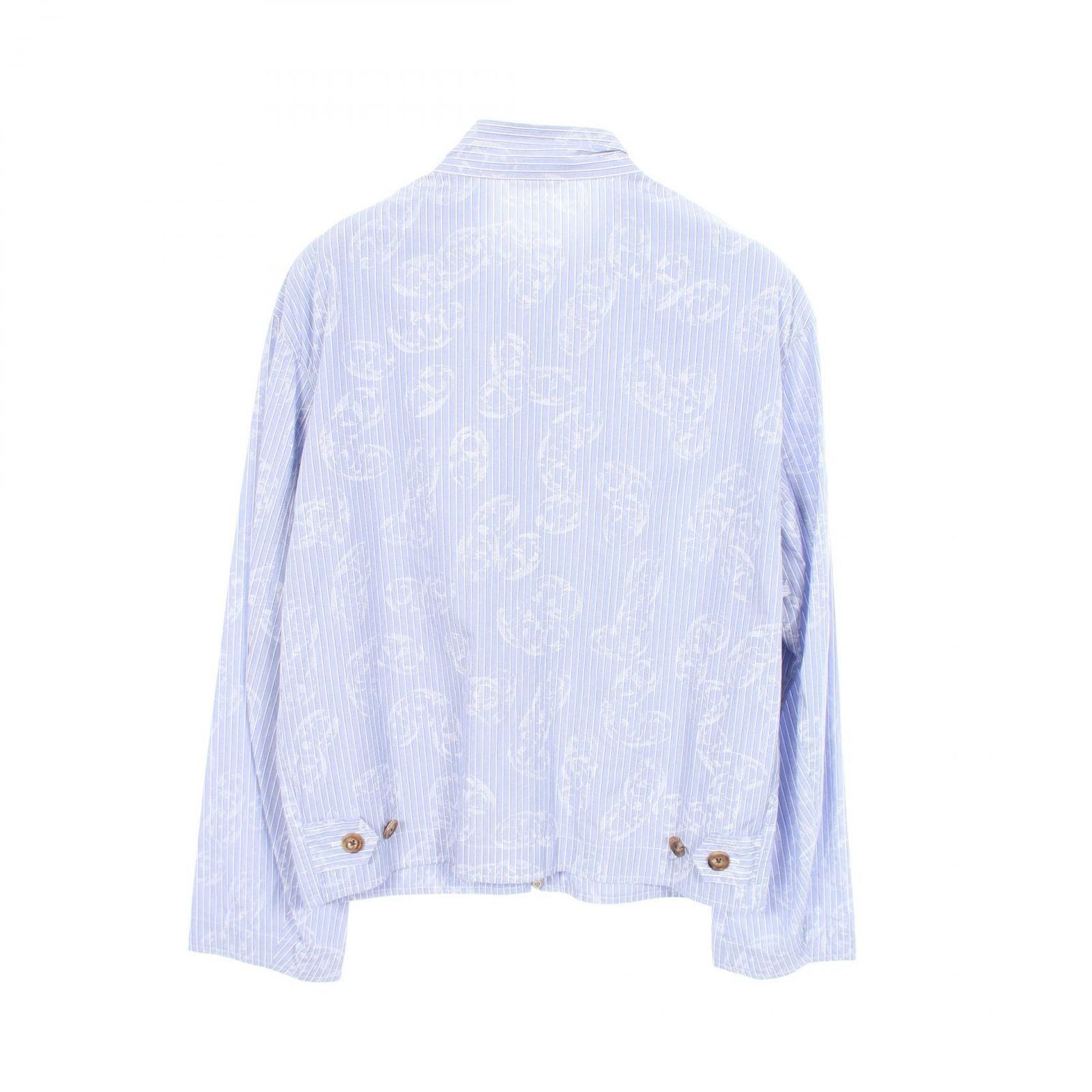 Hermes Chaine D'ancre Striped Zip Up Jacket — view 2