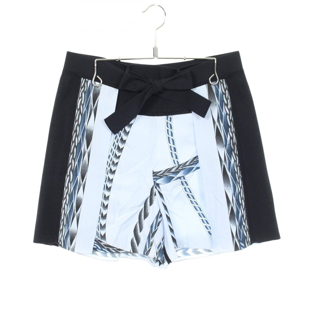 Hermes Pants Contrast Shorts Cotton Rayon