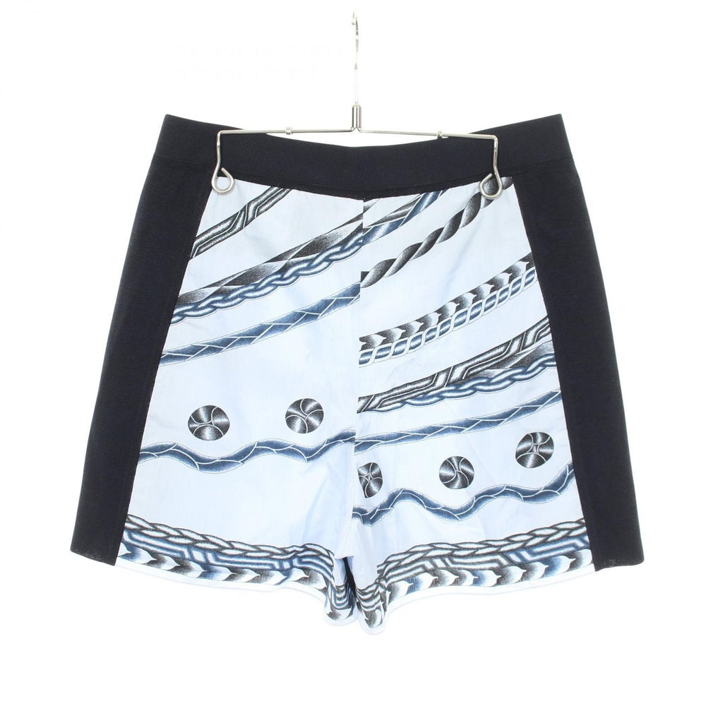 Hermes Pants Contrast Shorts Cotton Rayon — view 2
