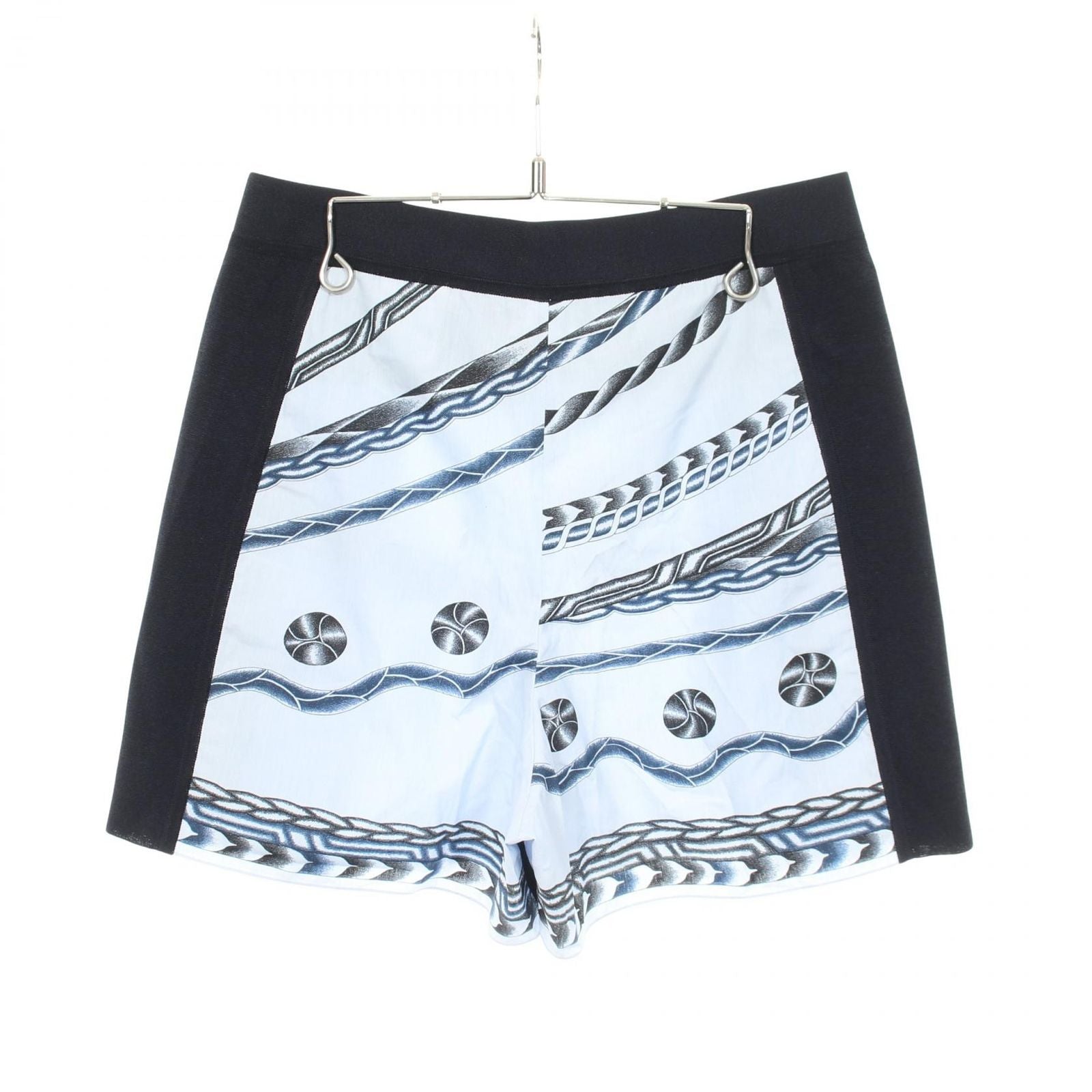 Hermes Pants Contrast Shorts Cotton Rayon — view 2