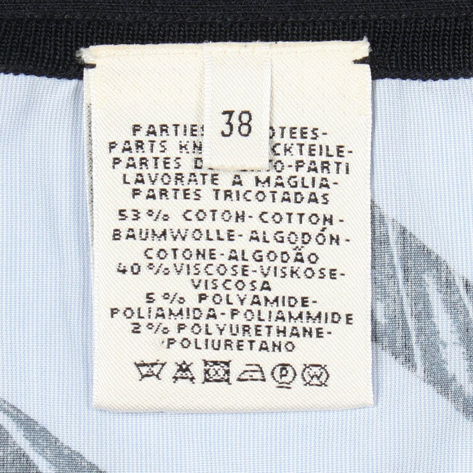 Hermes Pants Contrast Shorts Cotton Rayon — view 4