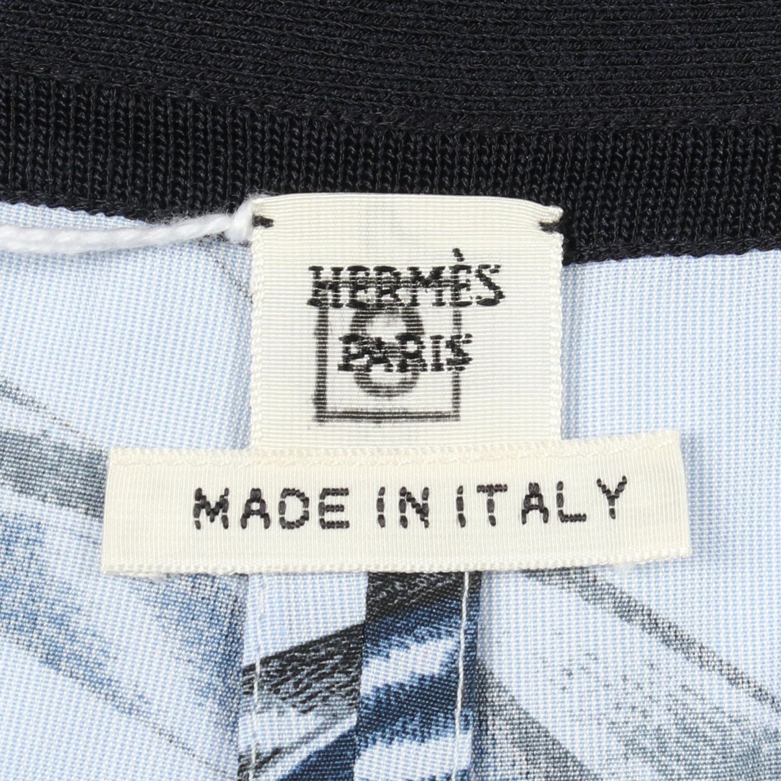 Hermes Pants Contrast Shorts Cotton Rayon — view 3