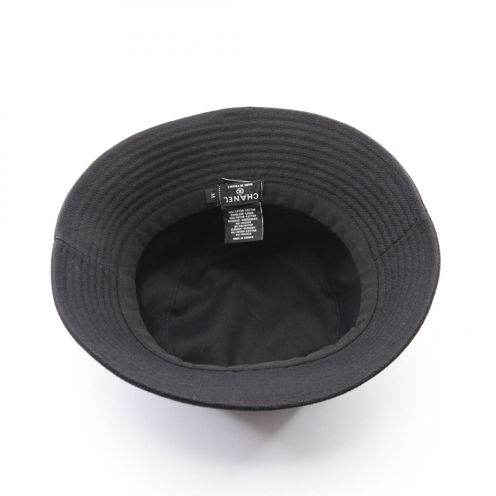 Chanel Logo Embroidery Bucket — view 3