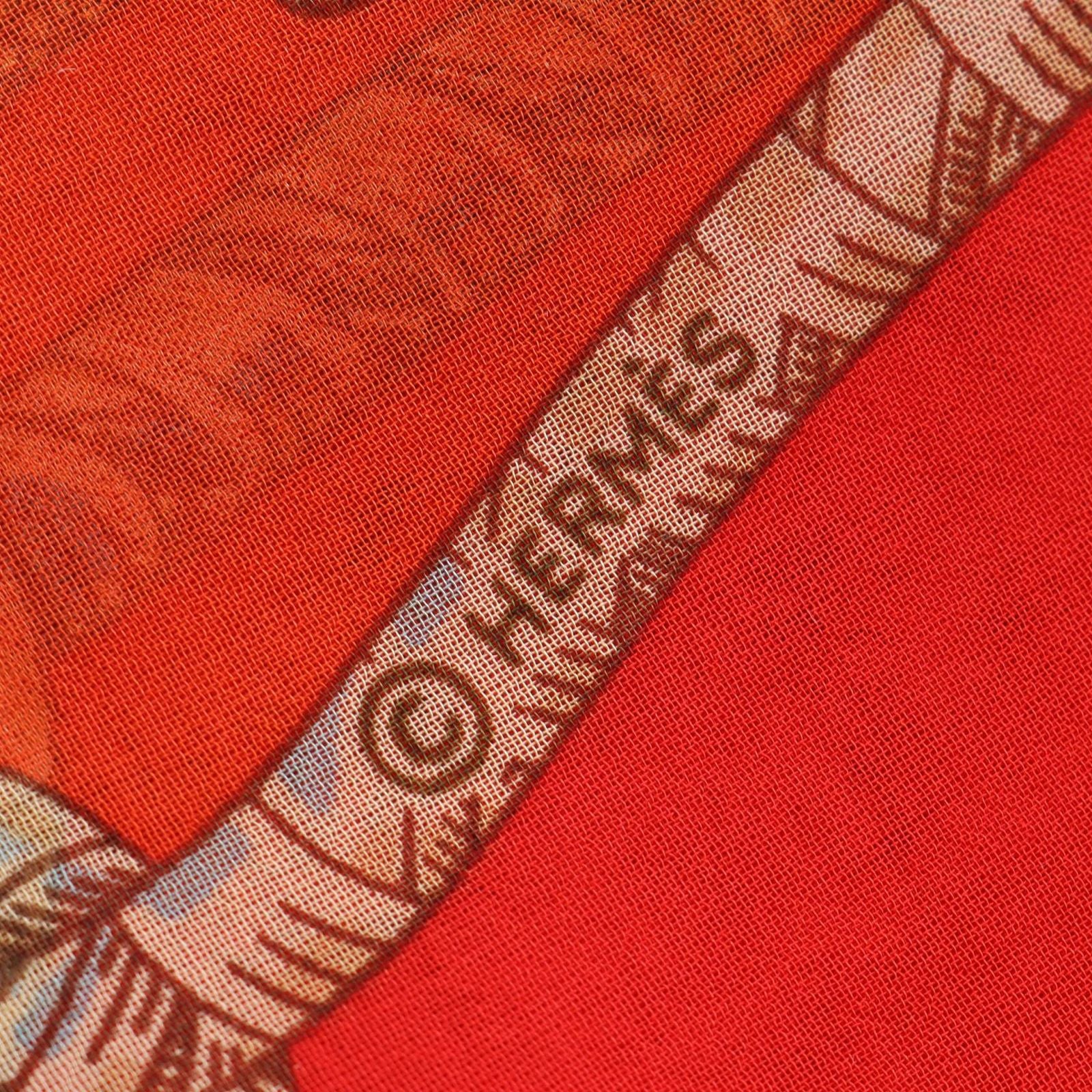 Hermes Scarf Grands Fonds Silk — view 3