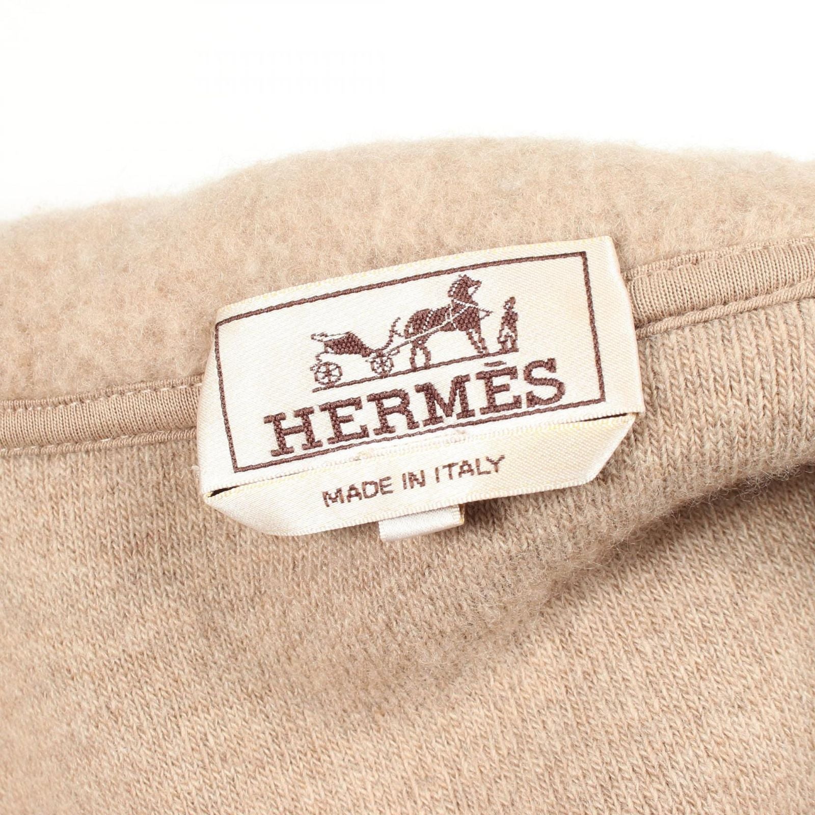 Hermes Hooded Zip Up Wool Cashmere Jacket — view 3
